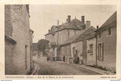 CPA Cruzy le Chatel 89/66
