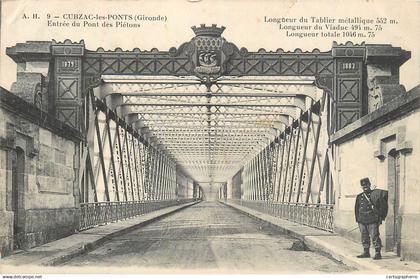 France Cubzac-les-Ponts pont de pietons