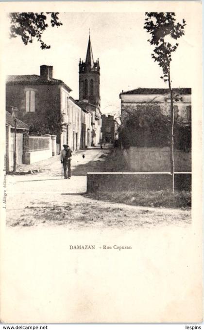 47 - DAMAZAN -- Rue capuran