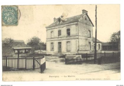 Cpa Damigny - La Mairie