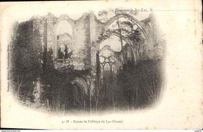 CPA Dammarie les Lys Ruines de l'Abbaye du Lys Ouest
