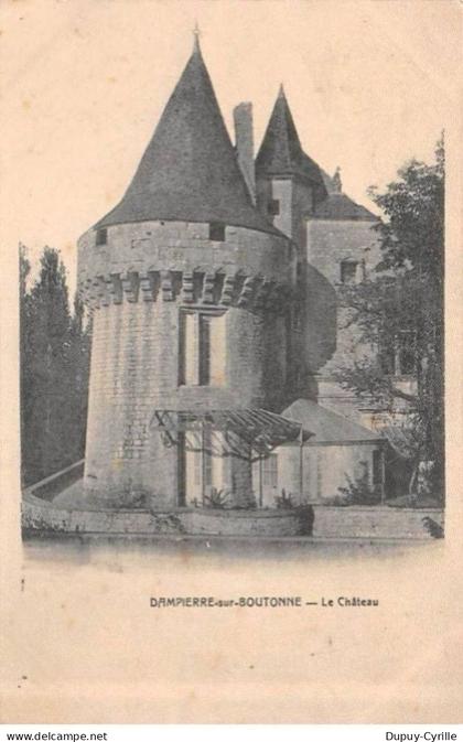 DAMPIERRE SUR BOUTONNE - Le Château - très bon état