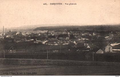 danjoutin - vue générale et les usines