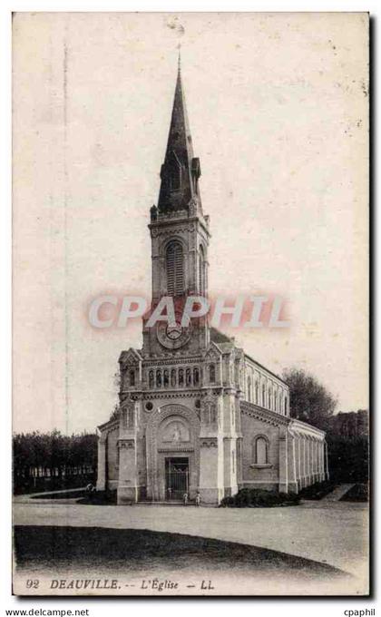 Deauville - L'Eglise - CPA