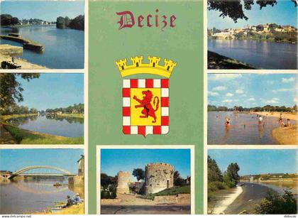 58 - Decize - Multivues - Blasons - CPM - Voir Scans Recto-Verso