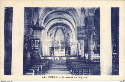 CPA Delle Interieur de l'Eglise