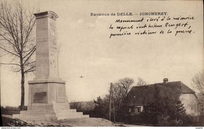 CPA Environs de Delle Joncherey