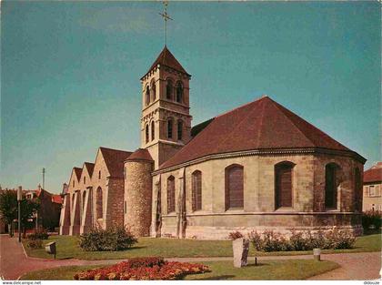 Carte Postale - 95 - Deuil la Barre - L'Eglise - Place des Victimes du V2 - CPM - Voir Scans Recto-Verso - Poscard - Car