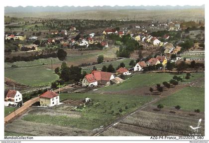 AZGP4-0306-67 - DIEMERINGEN - En avion au-dessus - Rue du faubourg