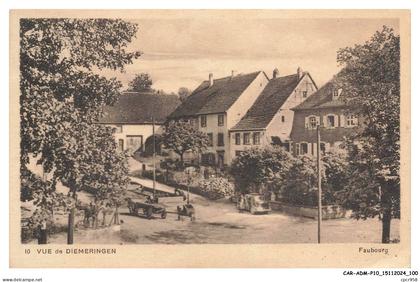 CAR-ADMP10-0742-67 - Vue de - DIEMERINGEN - Faubourg