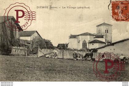 CPA DIEMOZ LE VILLAGE