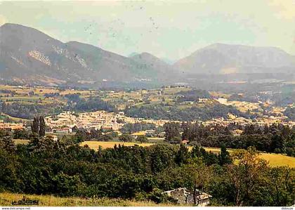 Carte Postale - 26 - Dieulefit - Vue Générale aérienne - Flamme Postale de Dieulefit - CPM - Voir Scans Recto-Verso - Po