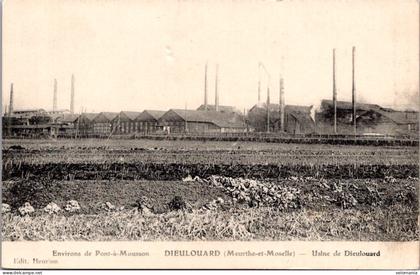 28055 cpa 54 Dieulouard - Usines de Dieulouard