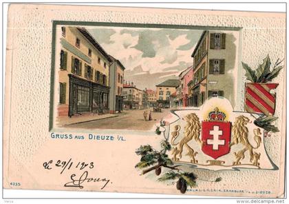 Carte Postale Ancienne de DIEUZE-