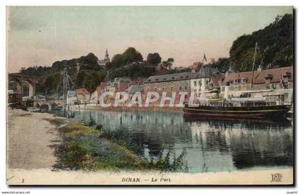 CPA Dinan Le Port Bateau
