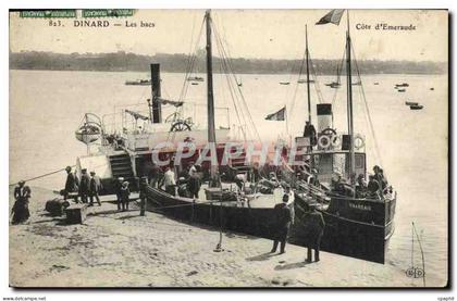 CPA Dinard Les bacs Bateaux