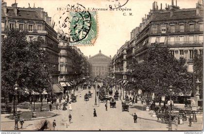 (*13/12/25) 75-CPA PARIS - 1-2ème ARRONDISSEMENT - AVENUE DE L'OPERA