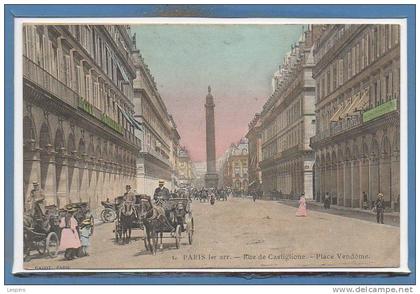 75 - PARIS - 01 Arr. --  Rue de Castiglione