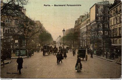 (11/12/25) 75-CPA PARIS - 2-9ème ARRONDISSEMENT - BOULEVARD POISSONNIERE