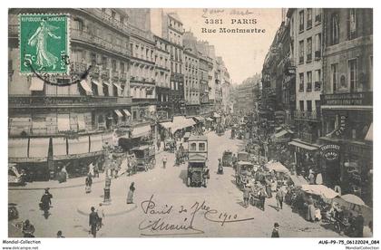 AUGP9-0738-75 - PARIS - 2e arrondissement - Rue Montmartre