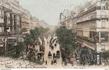 Paris - 2ème arrondissement - le boulevard Montmartre
