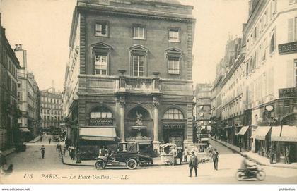 PARIS  2eme arrondissement   place Gaillon