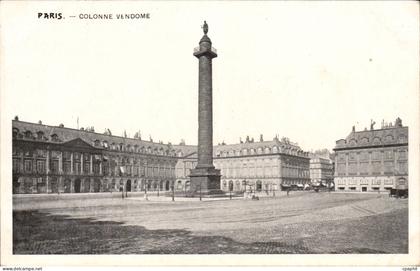 Paris CPA Colonne Vendome