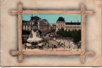 (17/09/25) 75-CPA PARIS - 3-10-11ème ARRONDISSEMENT - PLACE DE LA REPUBLIQUE