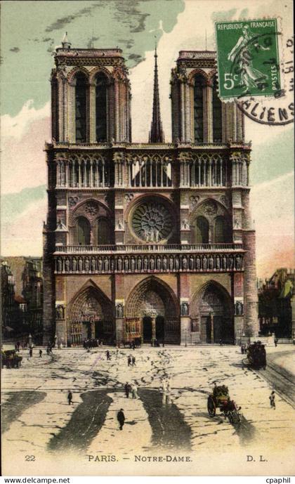 Paris CPA Notre DAme