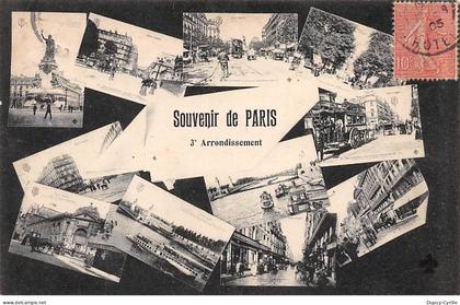 Souvenir de PARIS - 3me Arrondissement - très bon état