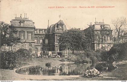 tout paris 3ème * n°127-906 * mairie du IIIème arrondissement