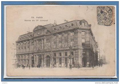 75 - PARIS - 04 Arr. -- Mairie