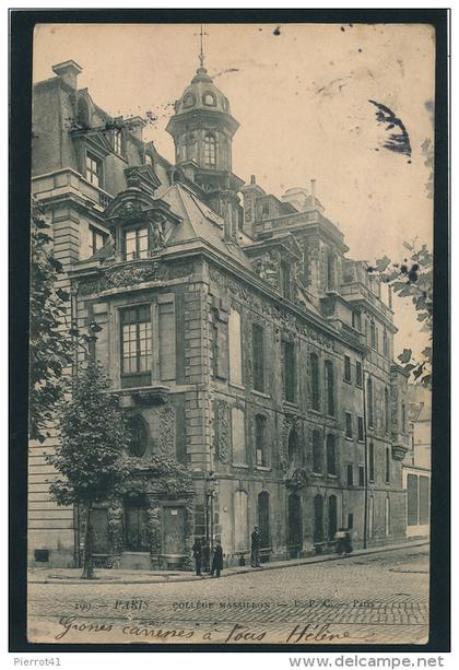 PARIS - IVème arrondissement - Collège Massillon