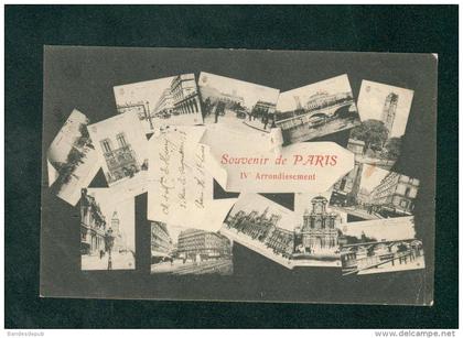 Souvenir de Paris - IV 4è arrondissement ( multivues )