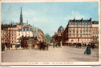 (*13/12/25) 75-CPA PARIS - 5-6ème ARRONDISSEMENT - PONT SAINT-MICHEL