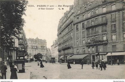 75 PARIS 05 #22889 RUE MONGE RUE CENSIER