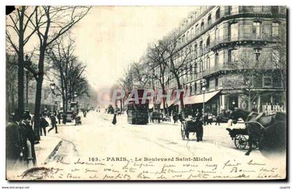 CPA Paris Le Boulevard Saint Michel