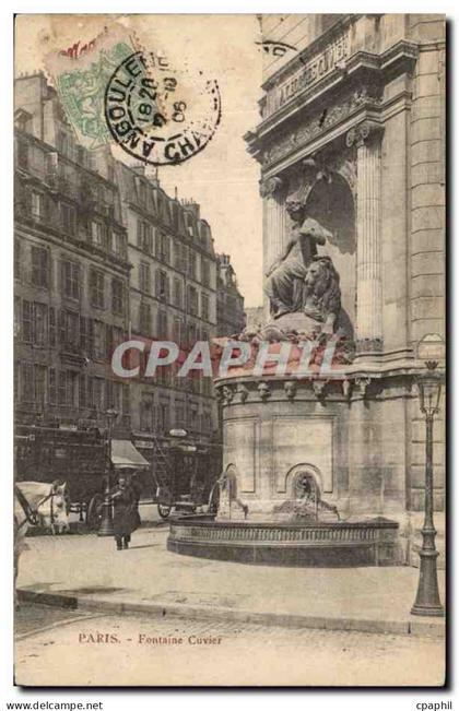Paris - 5 - La Fontaine Cuvier - CPA