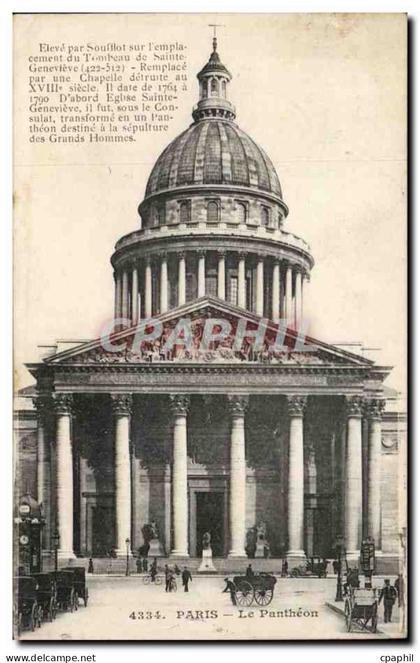 Paris - 5 - Le Pantheon - CPA