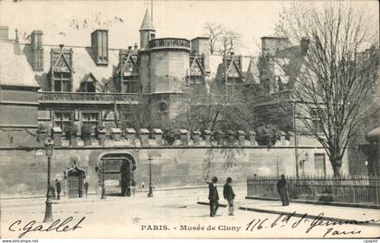 Paris CPA Musee de Cluny