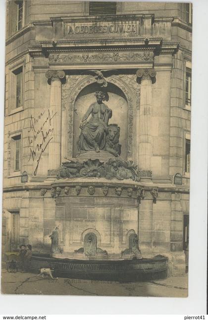PARIS - Vème arrondissement - Fontaine de Cuvier