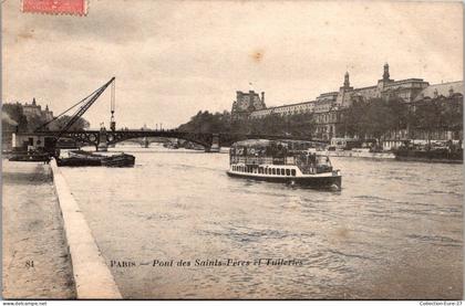 (14/12/25) 75-CPA PARIS - 6-7ème ARRONDISSEMENT - PONT DES SAINTS PERES