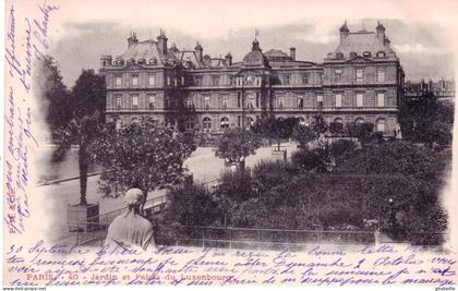 75 - PARIS 06 - jardin et palais du Luxembourg