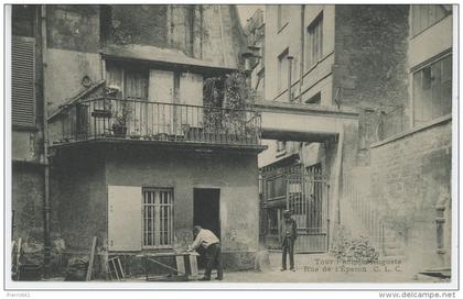 PARIS - VIème arrondissement - Tour Philippe Auguste , rue de l'Eperon