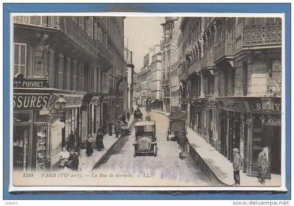 75 - PARIS - 07 Arr. --  La rue de Grenelle