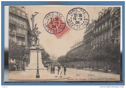 75 - PARIS - 07 Arr. -- Statue de Chappe et ....
