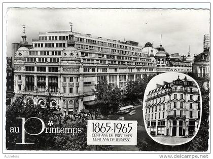 PARIS 07  PARIS AU PRINTEMPS1865 1965  CENT ANS DE PRINTEMPS  CPM