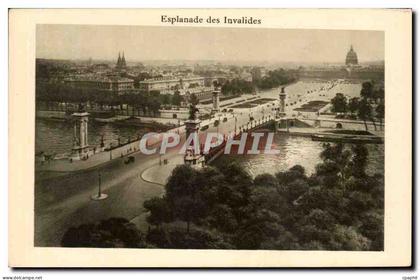 Paris CPA Esplanade des Invalides