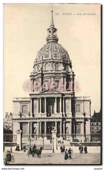 Paris CPA Les Invalides
