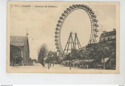 PARIS -VIIème arrondissement -Avenue de Suffren (Grande Roue)
